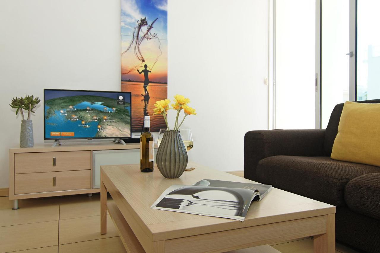 Calypso - Coralli Beachfront Apartment Protaras Exterior photo